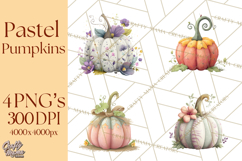 Pumpkin Clipart PNG Autumn Fall Pumpkins Clip Art Product Image 1