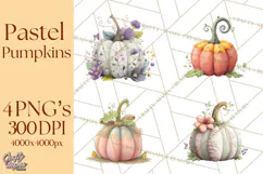 Pumpkin Clipart PNG Autumn Fall Pumpkins Clip Art Product Image 1