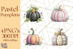 Pumpkin Clipart PNG Autumn Fall Pumpkins Clip Art Product Image 1