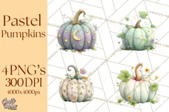 Pumpkin Clipart PNG Autumn Fall Pumpkins Clip Art Product Image 1