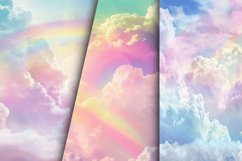 Pastel Rainbow Digital Paper Bundle Product Image 6