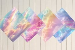 Pastel Rainbow Digital Paper Bundle Product Image 3
