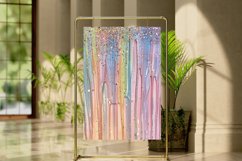 Pastel Rainbow Electric Rain Seamless Digital Paper Bundle Product Image 8