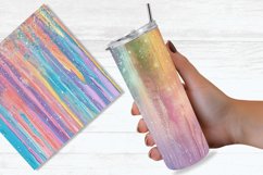 Pastel Rainbow Electric Rain Seamless Digital Paper Bundle Product Image 3