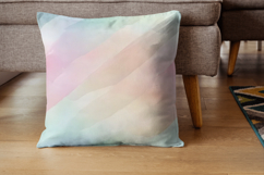 Pastel Rainbow Gradient Ombre Watercolor Digital Paper Product Image 4