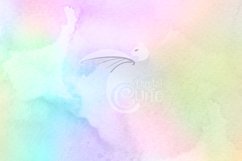 Pastel Rainbow Watercolor Textures Product Image 3