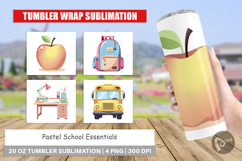 Tumbler Pastel School Essentials Product Image 1