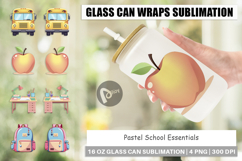 Glass Can Pastel School Essentials Product Image 1