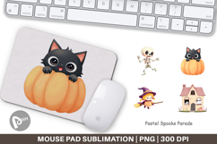 Mouse Pad Pastel Spook Parade Product Image 1