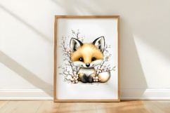 Pastel Spring Animals Clipart Product Image 3