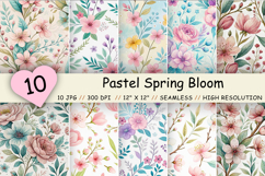 pastel floral pattern, seamless spring design, soft blossom print, gentle flower background, light petal digital, airy bloom texture, delicate garden wallpaper, subtle color paper, muted tone pattern, fresh flora design, tender blossom seamless, springtim