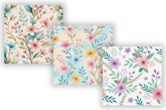pastel floral pattern, seamless spring design, soft blossom print, gentle flower background, light petal digital, airy bloom texture, delicate garden wallpaper, subtle color paper, muted tone pattern, fresh flora design, tender blossom seamless, springtim