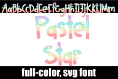 Pastel Star Color Font Product Image 1