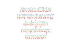 Pastel Star Color Font Product Image 7