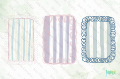 Pastel Summer Preppy Hand-Drawn Frame Product Image 1