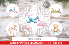 Wind Spinner Pastel Toyland Product Image 1