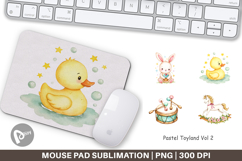 Mouse Pad Pastel Toyland Product Image 1