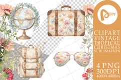 Pastel Vintage Travel Gear Sublimation Product Image 1