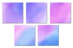 Pastel Watercolor 4 Digital Papers Product Image 2