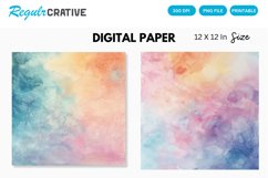 Pastel Seamless Digital Paper Product Image 1