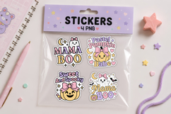 Pastel Goth Halloween Stickers | Printable Halloween Sticker Product Image 1