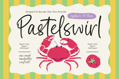 Pastelswirl - Casual Handwritten Script Font Product Image 1