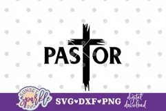 Pastor SVG File|DXF|PNG| Pastor Shirt Design Product Image 3