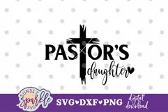 Pastor's Daughter SVG|Pastor SVG, DXF, PNG Product Image 2