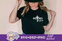 Pastor's Daughter SVG|Pastor SVG, DXF, PNG Product Image 1