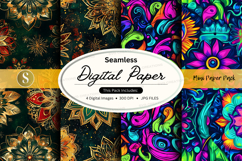 Seamless digital paper mockup Product Image 1