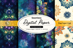 Seamless digital paper mockup pack Product Image 1