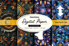 Seamless digital paper mockup Product Image 1