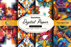 Seamless digital paper pattern pack Product Image 1