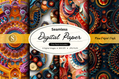 Seamless digital paper mockup pack Product Image 1