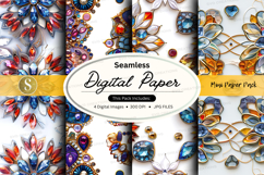 Seamless digital paper - jewelry pattern pack Product Image 1