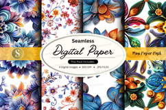Seamless digital paper - mini paper pack Product Image 1
