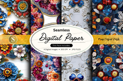 Seamless digital paper pattern pack Product Image 1