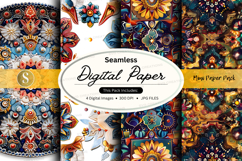 Seamless digital paper - mini paper pack Product Image 1