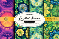 Seamless digital paper pattern pack Product Image 1