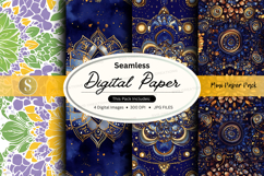 Seamless digital paper pattern pack Product Image 1