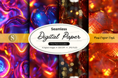 Seamless digital paper - bokeh lights pattern Product Image 1