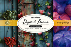 Seamless digital paper mockup pack Product Image 1