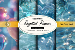 Seamless digital paper mockup Product Image 1