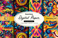 Seamless digital paper mockup Product Image 1