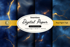 Seamless digital paper with marble texture Product Image 1