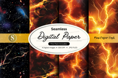 Seamless digital paper mockup pack Product Image 1