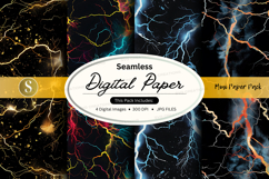 Seamless digital paper with marble texture Product Image 1