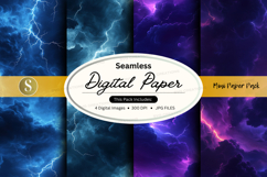 Seamless digital paper mockup pack Product Image 1
