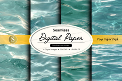 Seamless water ripple digital paper pack Product Image 1