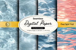 Seamless digital paper mockup pack Product Image 1